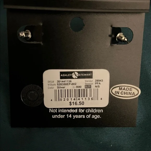 NWT- Ashley Stewart earrings - Picture 6 of 6